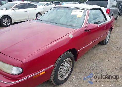1994 Chrysler Lebaron Gtc/Lx из США, поврежденный, VIN 1C3EU4536RF262950